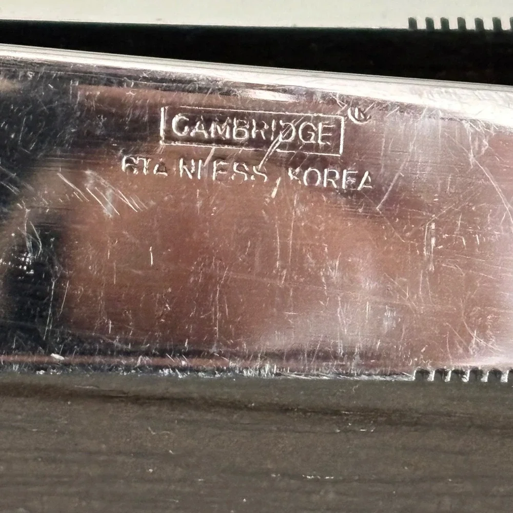 Cambridge |‎ Stainless Korea Dinner Knives | Set of 2 Dinner Knives